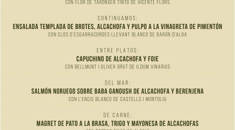 Os presento el menú de la alcachofa 2018 maridado integramente con vinos castellonenses. Lo serviremos a partir del Viernes 2 de Febrero hasta fin de mes. No olvideis que abrimos de Jueves a Domingo.